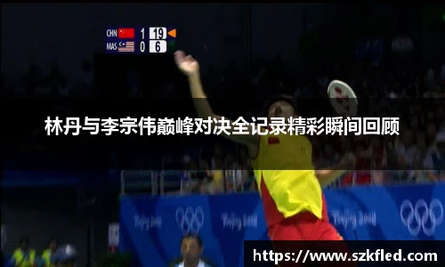 林丹与李宗伟巅峰对决全记录精彩瞬间回顾